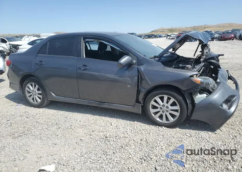 2010 Toyota Corolla Base from USA, damaged, VIN 2T1BU4EE7AC434853